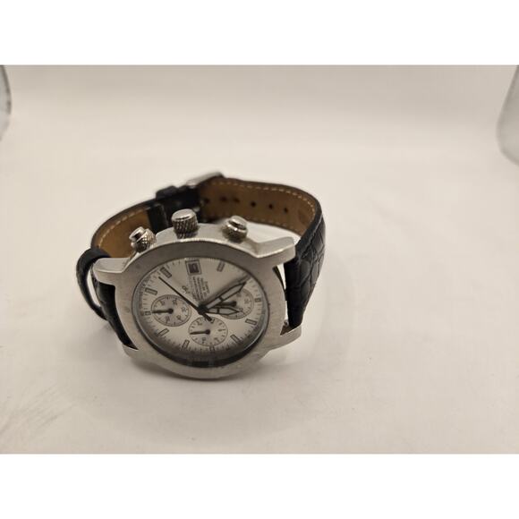 Mount Royal Convex Round Chronograph Men's Watch T-1852W - Picture 5 of 12